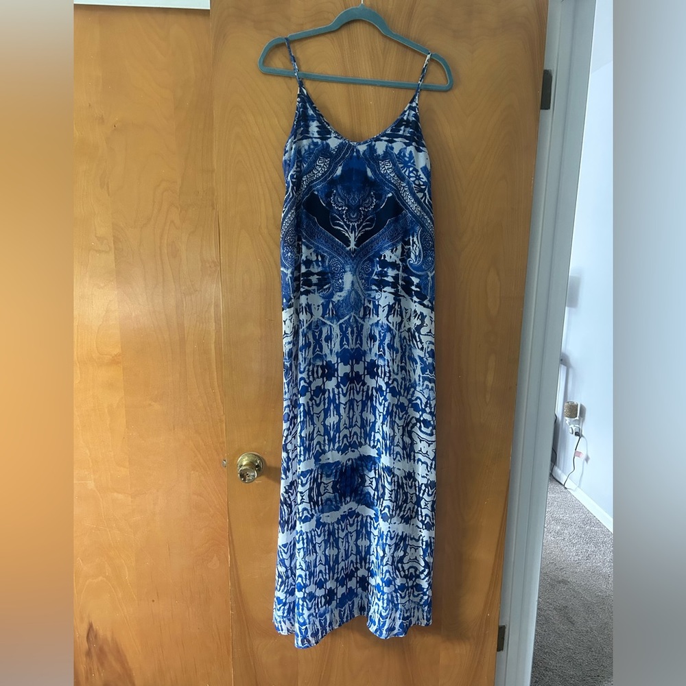 Bohemian printed maxi dress